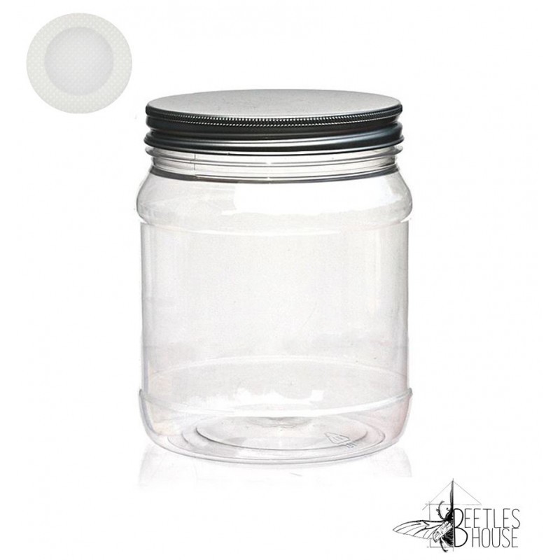 1000 ML pot pet avec filtre stop moucheron ALU 1000 ML pot pet avec filtre stop moucheron ALU